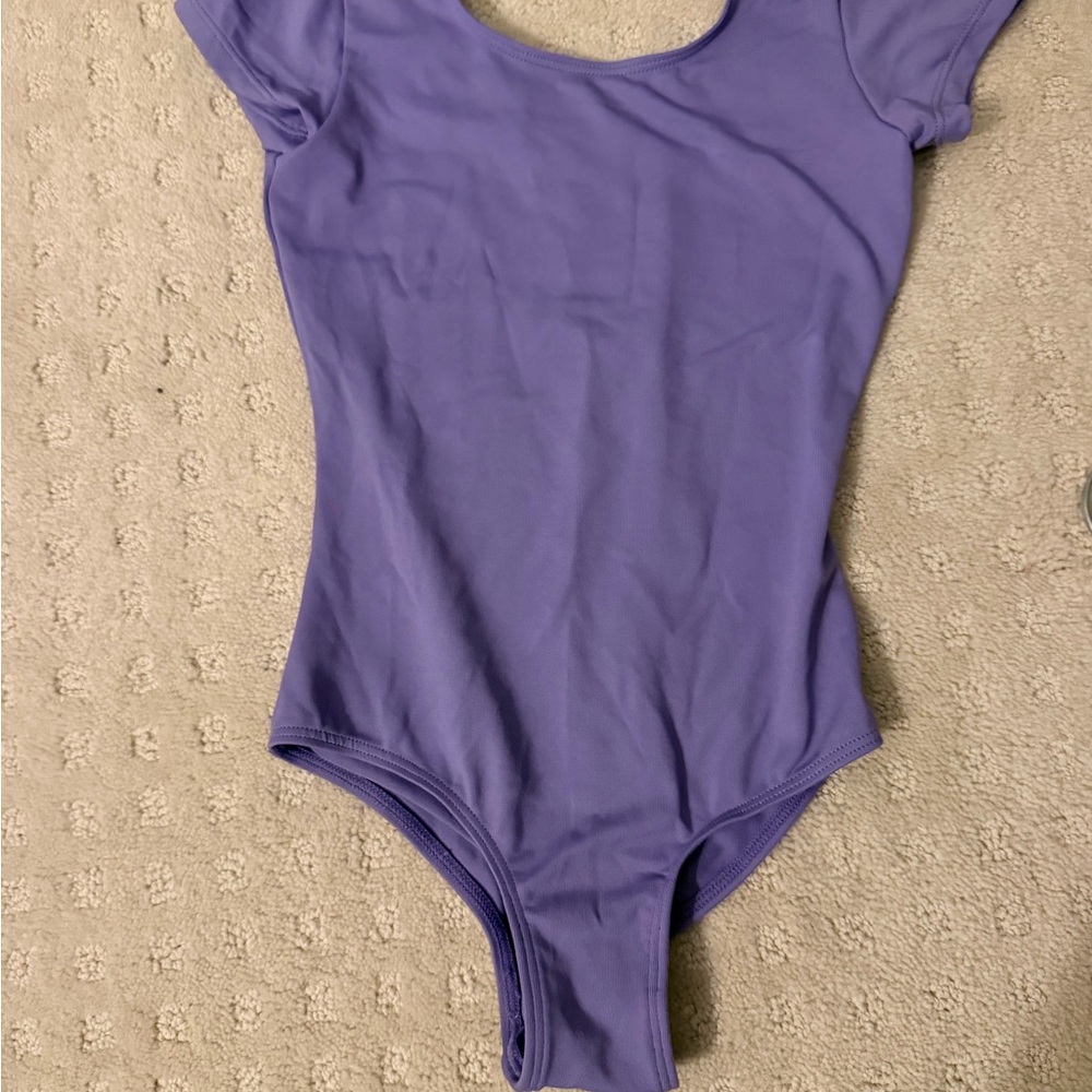 Bloch Lavender Short Sleeve One-Piece Bodysuit